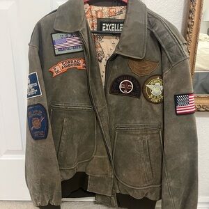 Vintage Excelled Bomber Jacket